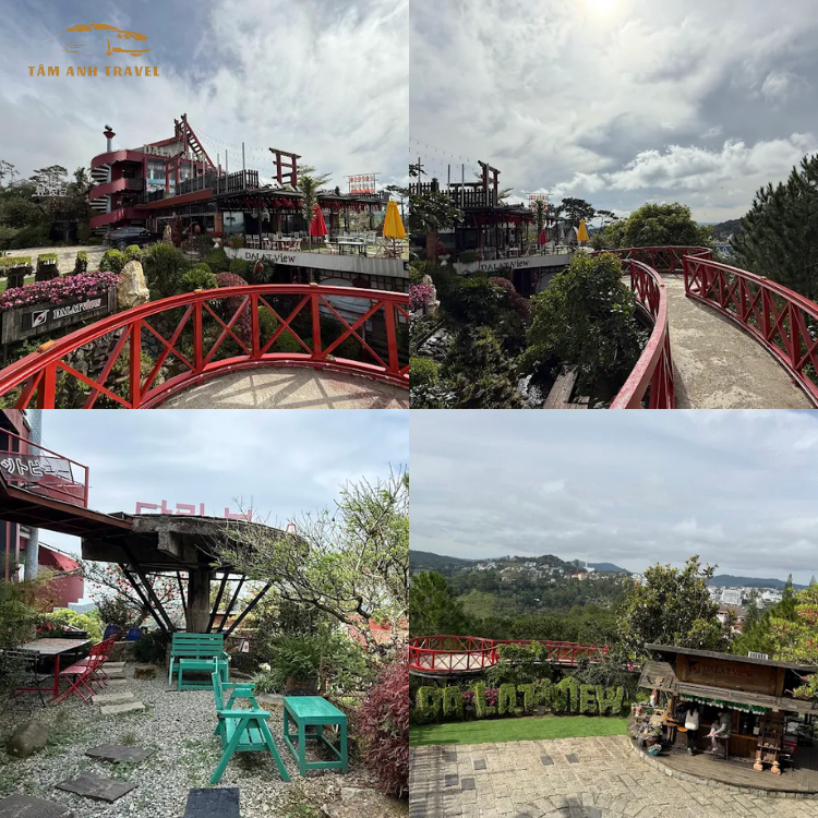 cà phê view đẹp đà lạt ban đêm