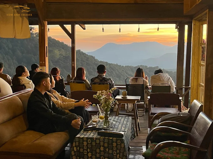 cà phê view đẹp đà lạt ban đêm