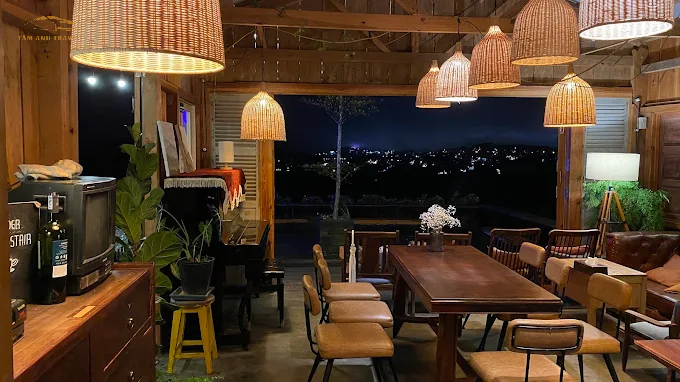 cà phê view đẹp đà lạt ban đêm