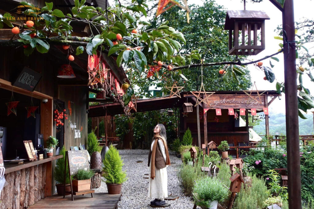 tiệm cafe nàng đà lạt