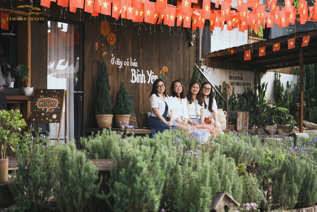 tiệm cafe nàng đà lạt