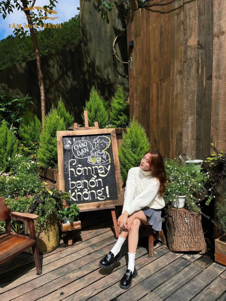 tiệm cafe nàng đà lạt