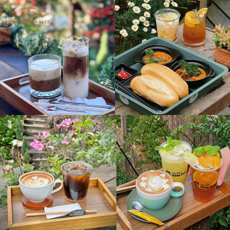 tiệm cafe nàng đà lạt