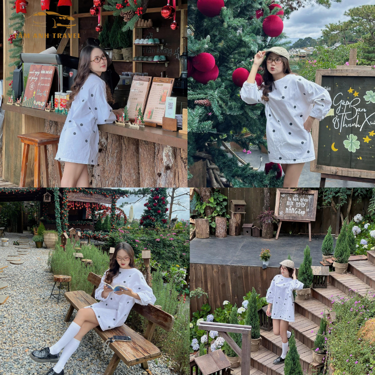 tiệm cafe nàng đà lạt