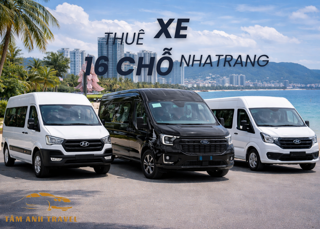 thuê xe 16 chỗ nha trang