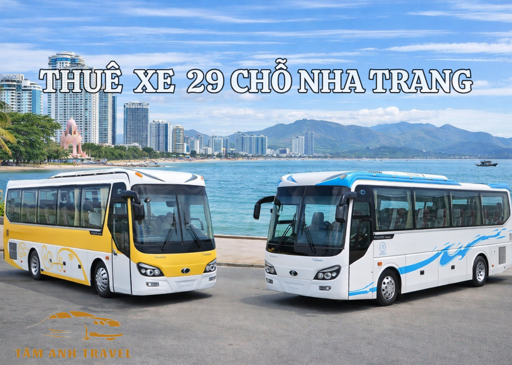 thuê xe 29 chỗ nha trang